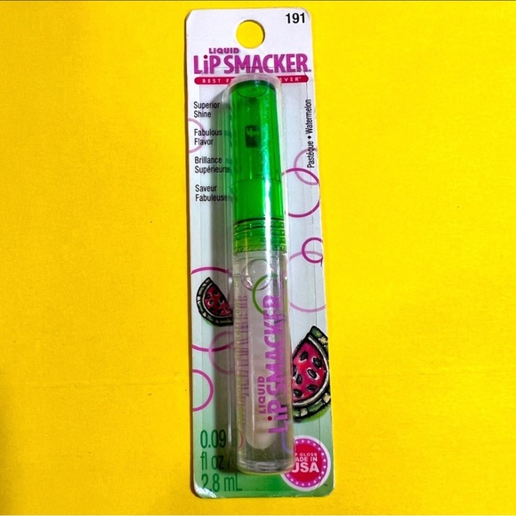 3 Bonne Bell Lip Smacker Liquid Gloss Strawberry Kiwi Watermelon Red Velvet Cake - Picture 3 of 8
